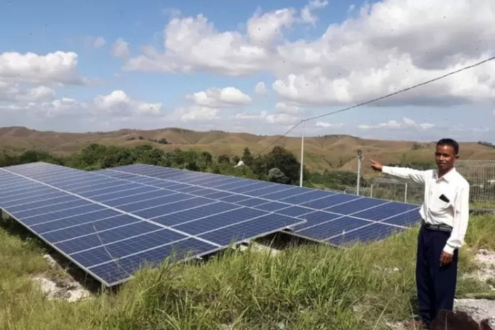 PLTS di Desa Ngadu Langgi, Kabupaten Sumba Timur, NTT.