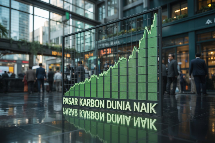 Pasar karbon global pulih Juli 2025, penerbitan naik 64%. AS dan Brasil dominasi, sementara India jadi pasar terpopuler.
